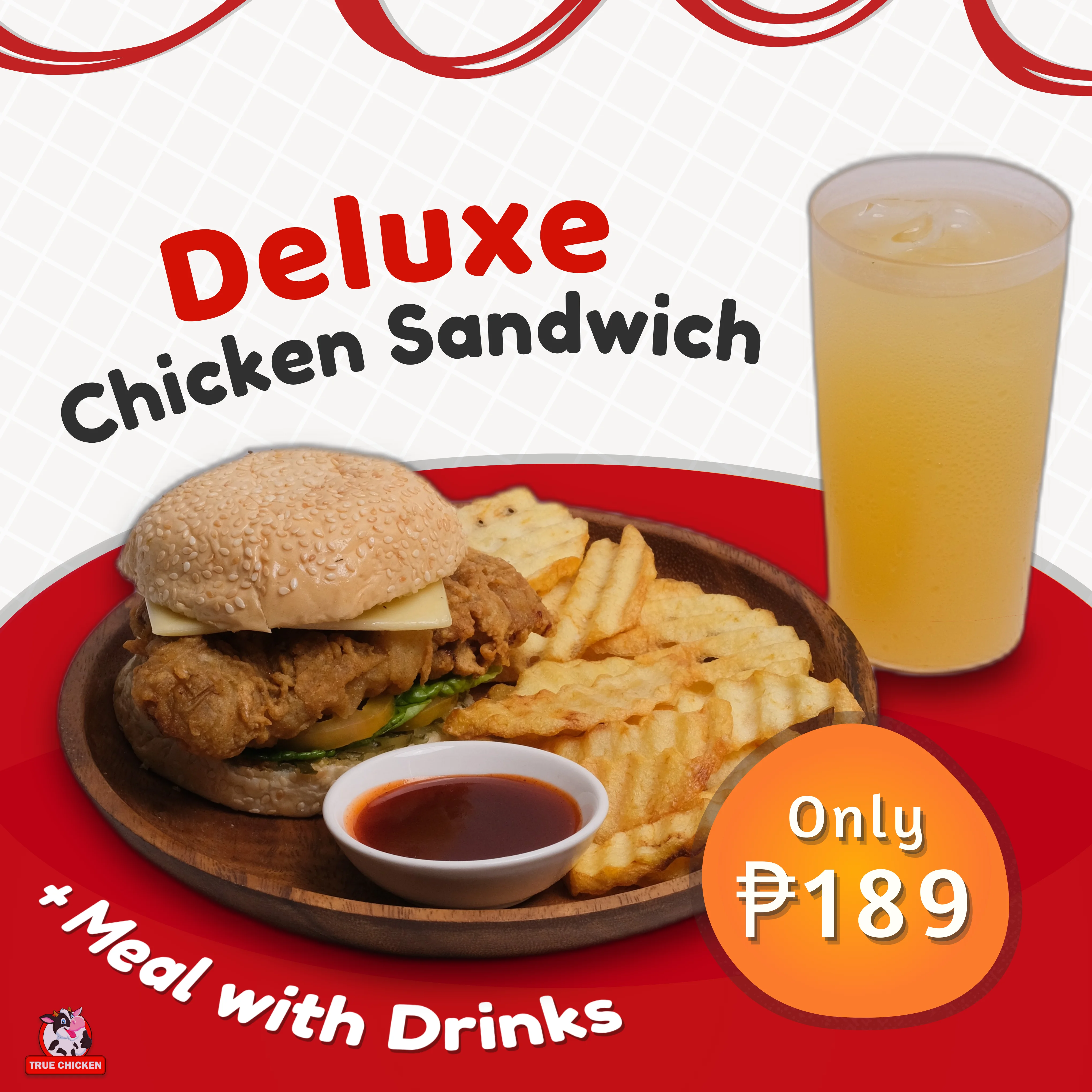 Deluxe Chicken Sandwich Poster